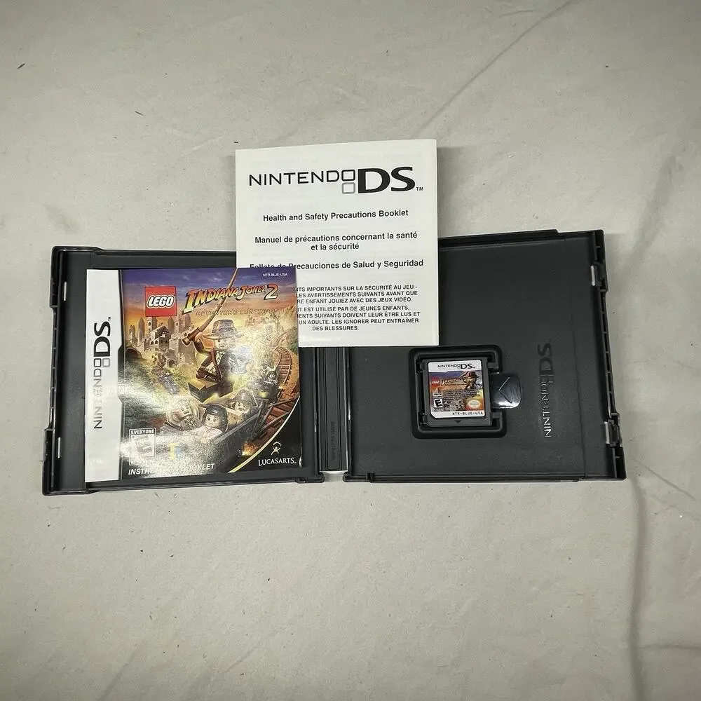 LEGO Indiana Jones 2: The Adventure Continues Complete in Box CIB - Nintendo DS
